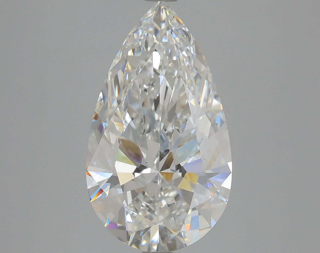 Pear 4.07ct F VS1