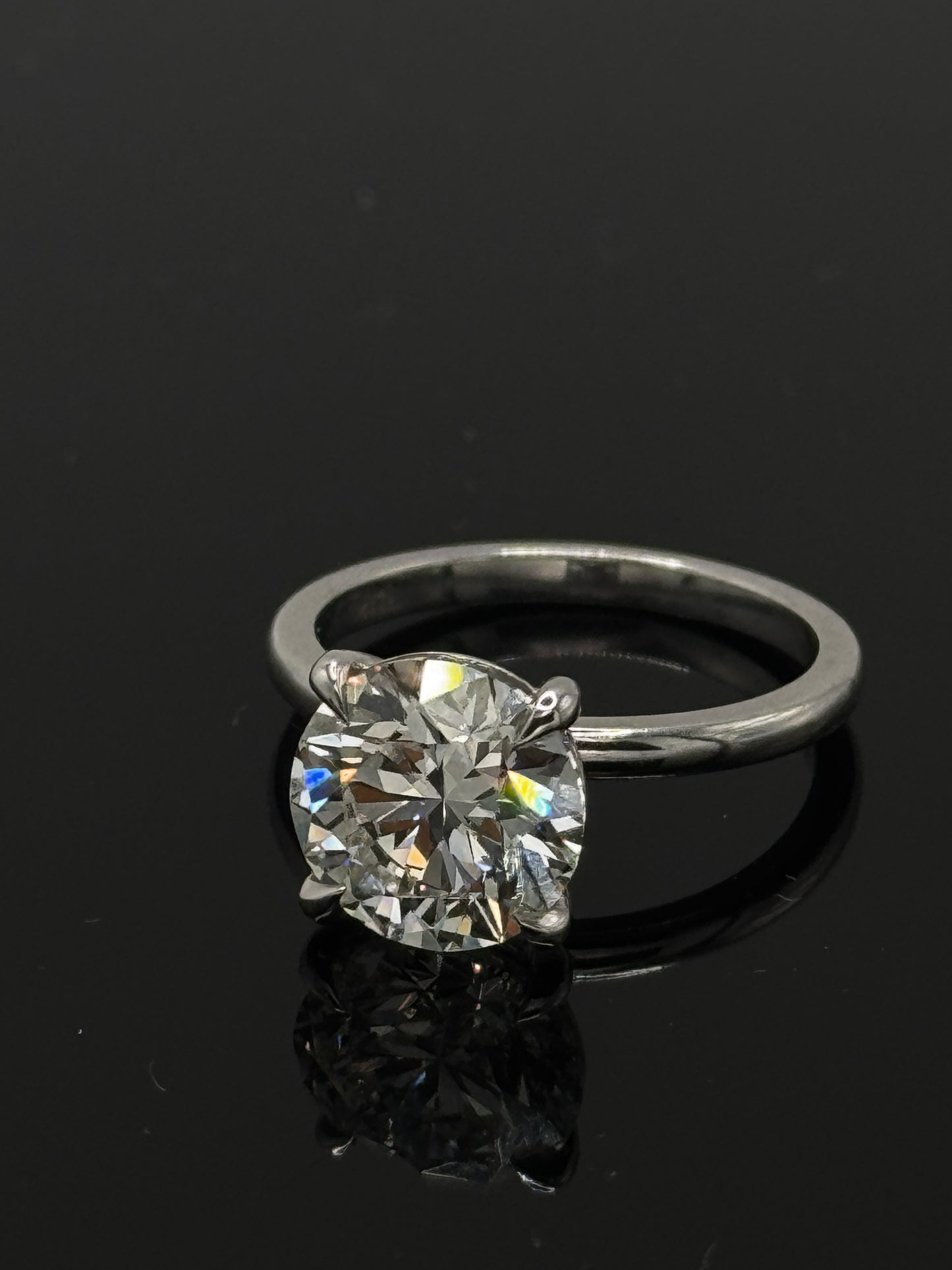 3.74ct IGI Certified Diamond Solitaire