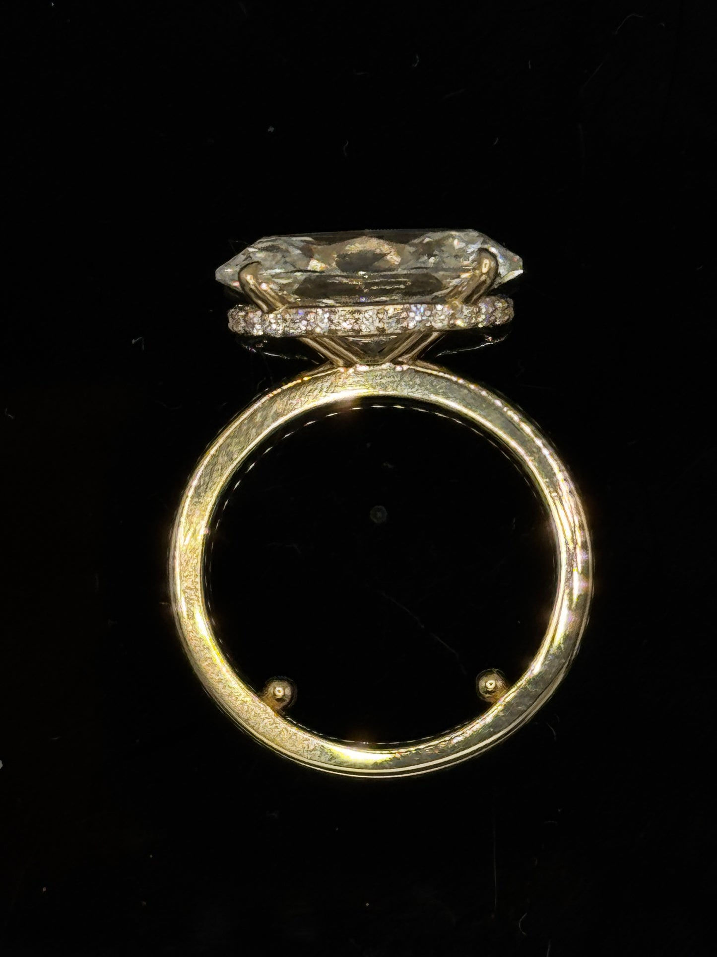 4.74 ct Oval IGI Certified Lab-Grown Diamond Ring