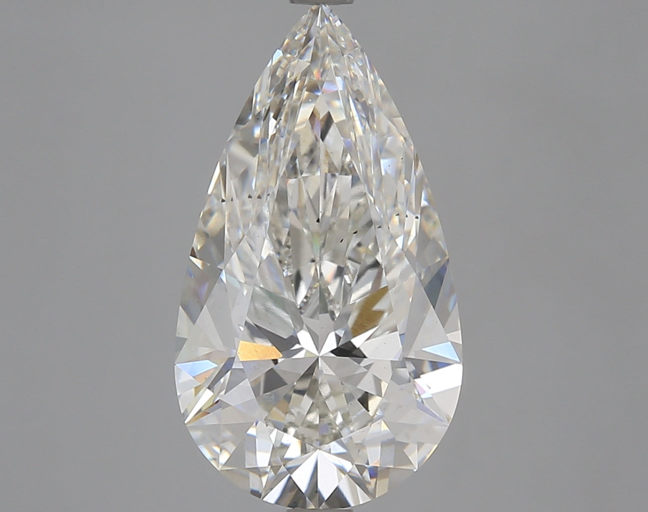 Pear 5.09ct G SI1