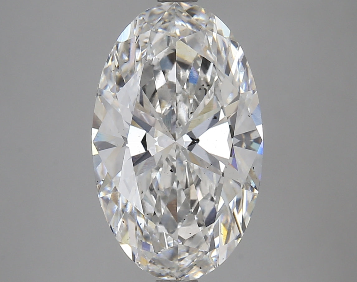 Oval 4.43ct F SI1
