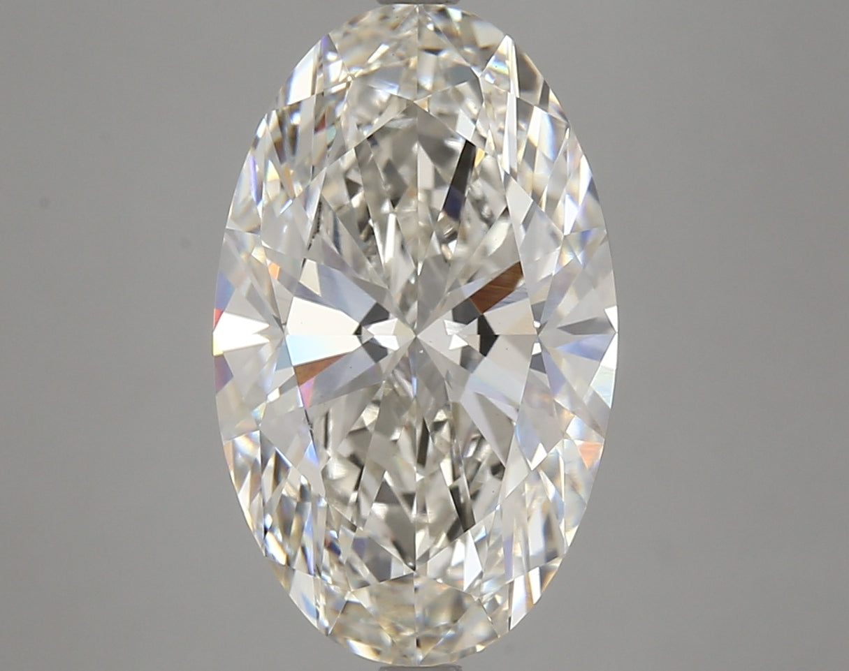 Oval 5.45ct H VVS2