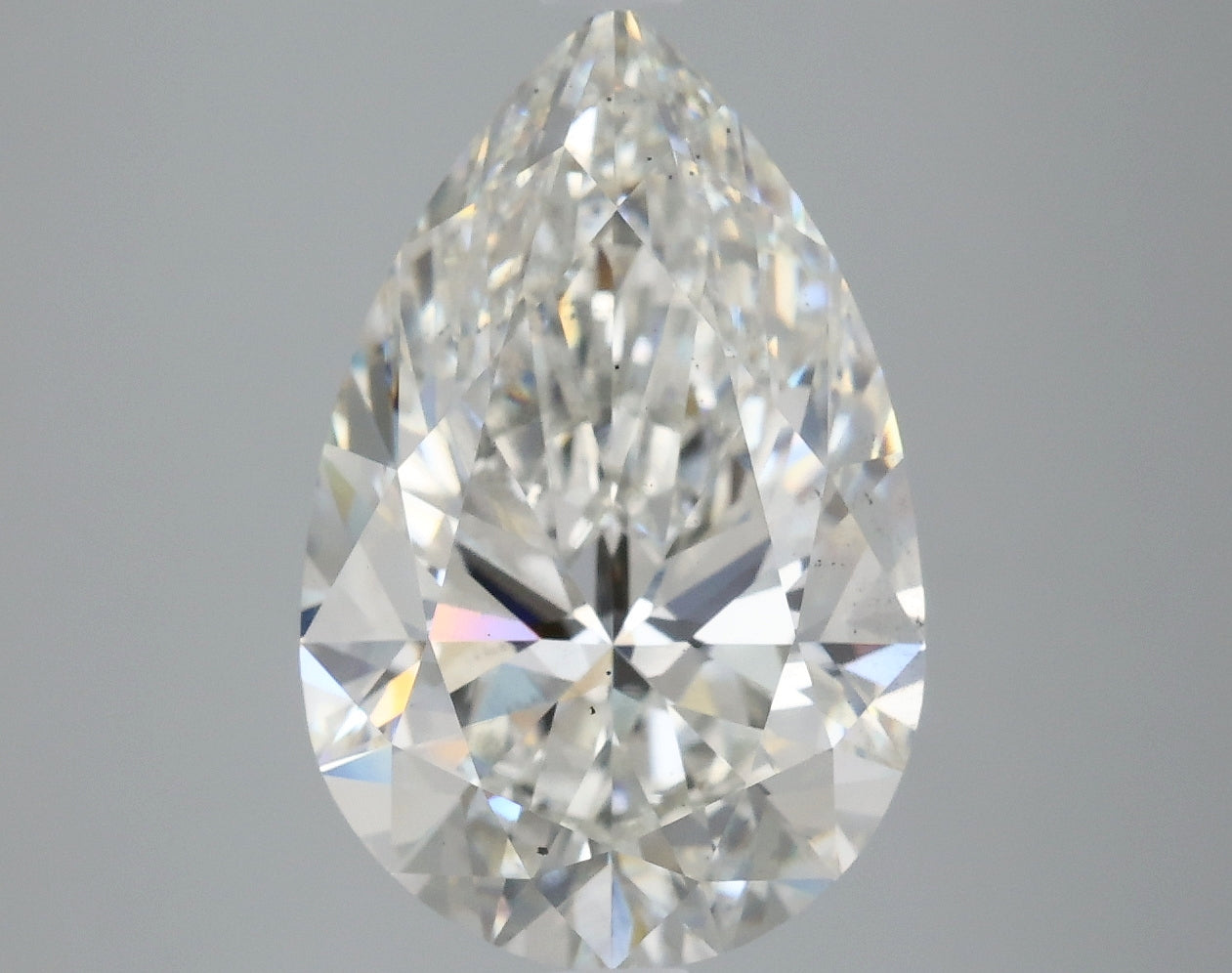 Pear 5.11ct G SI1