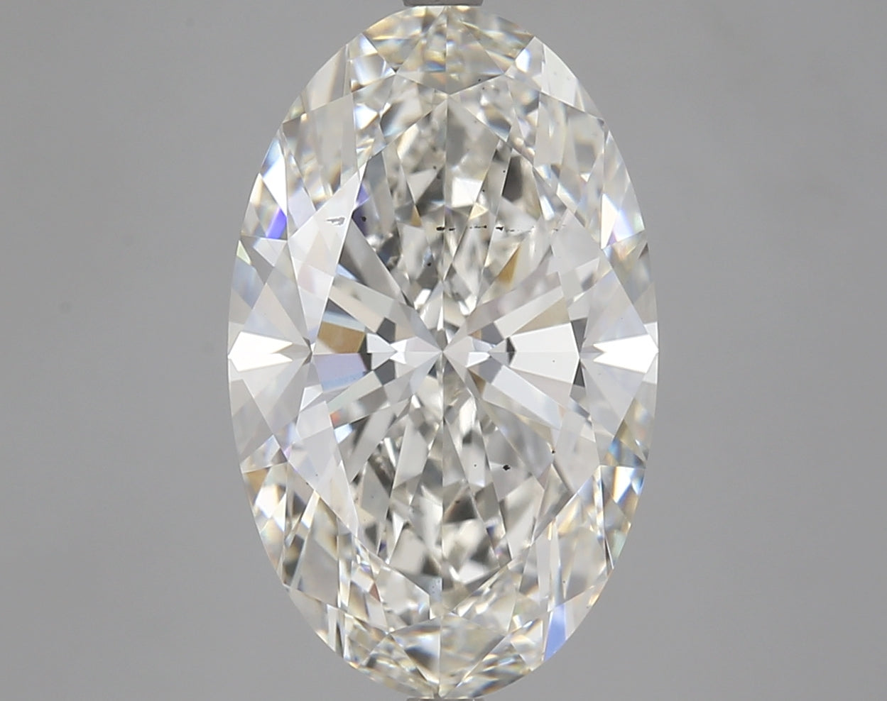 Oval 6.21ct H SI1