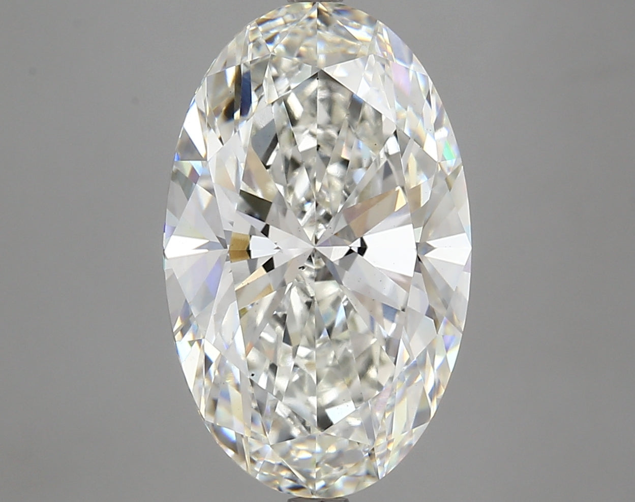 Oval 6.11ct H VS1