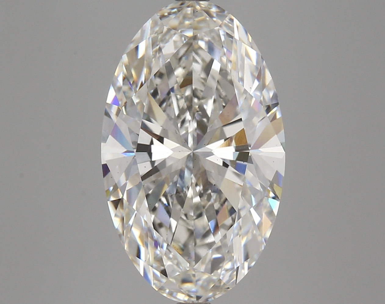 Oval 6.07ct H VS2