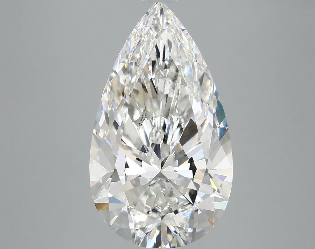 IGI 4.27ct F VS1 Pear