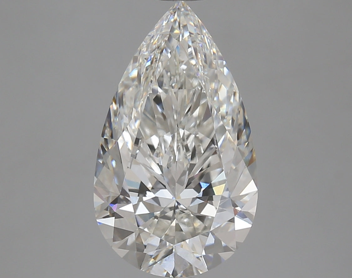 Pear 4.06ct G VS1