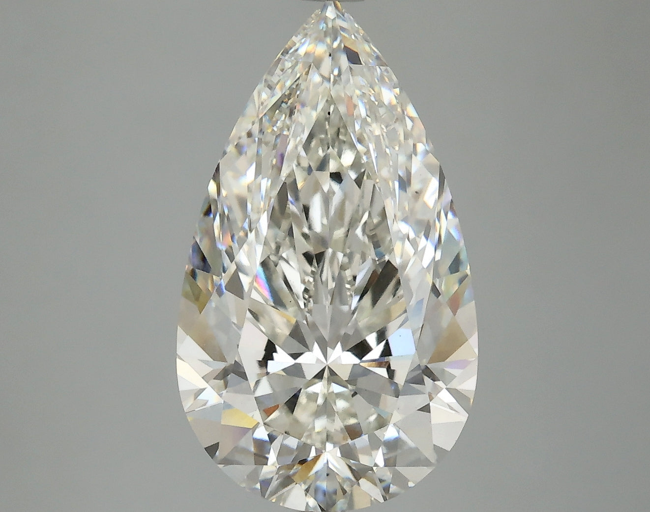 Pear 4.59ct H VS1