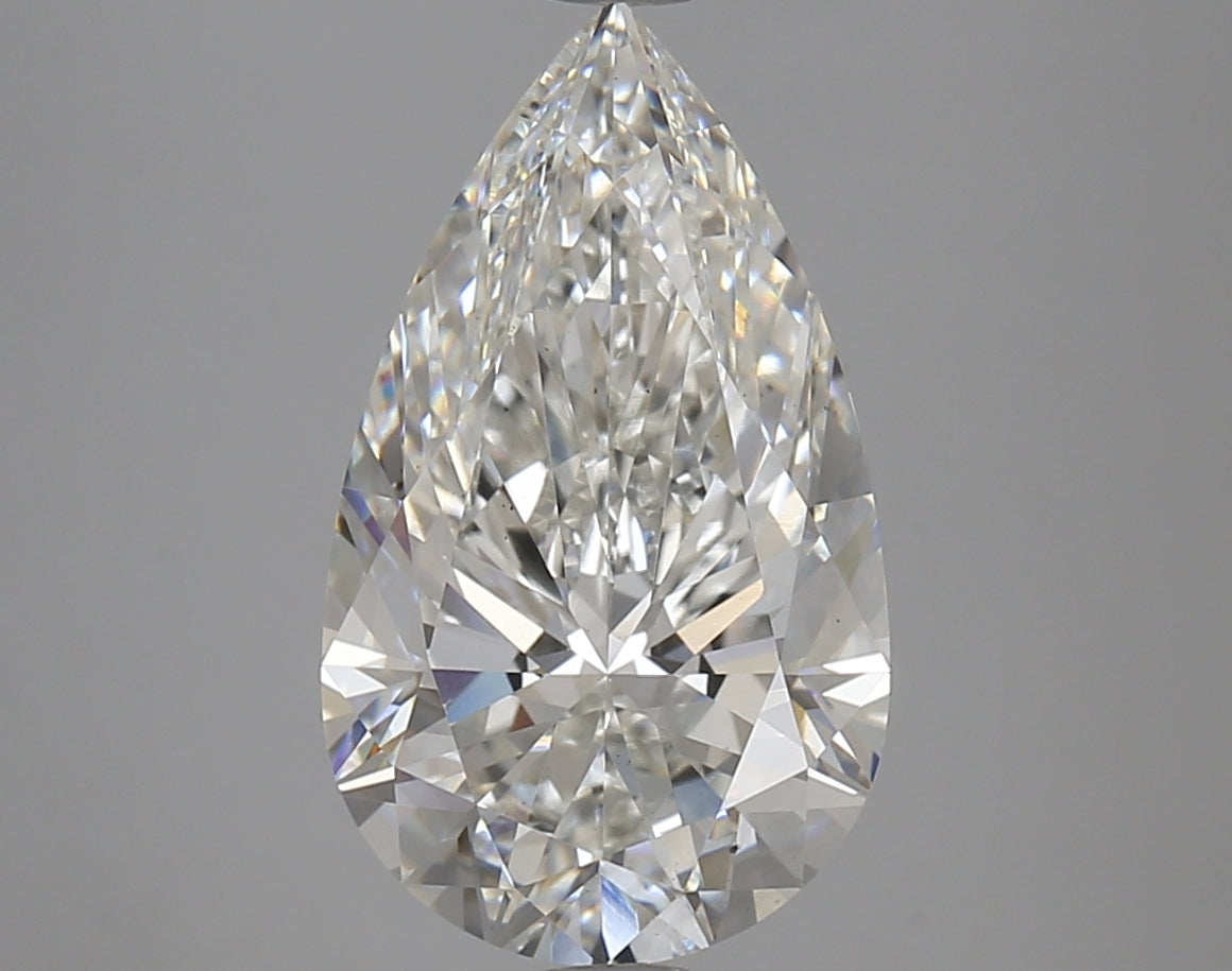 Pear 4.51ct G VS2