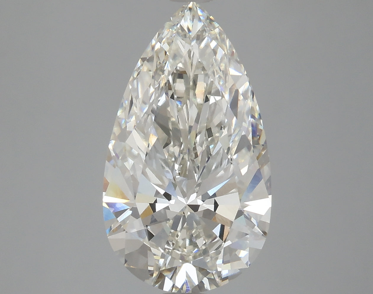 Pear 3.91ct I VS1