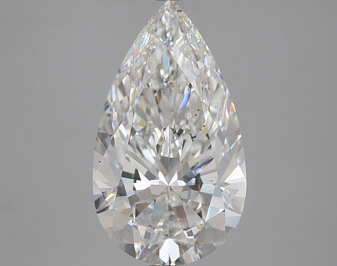 Pear 4.09ct E SI1