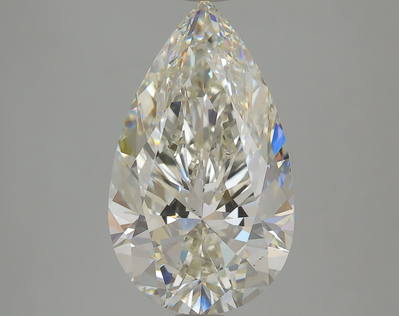 Pear 4.49ct H VS1