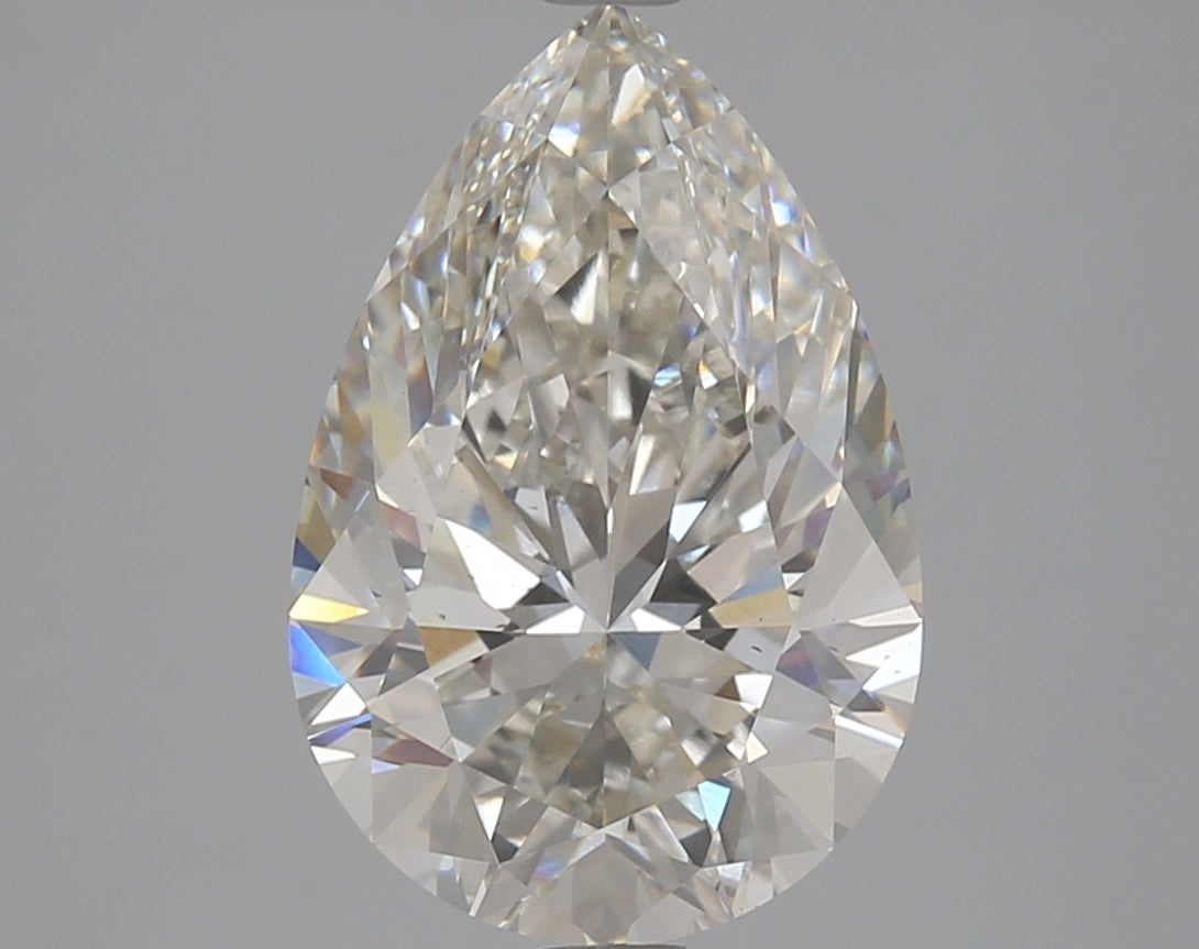 Pear 4.84ct H VS1