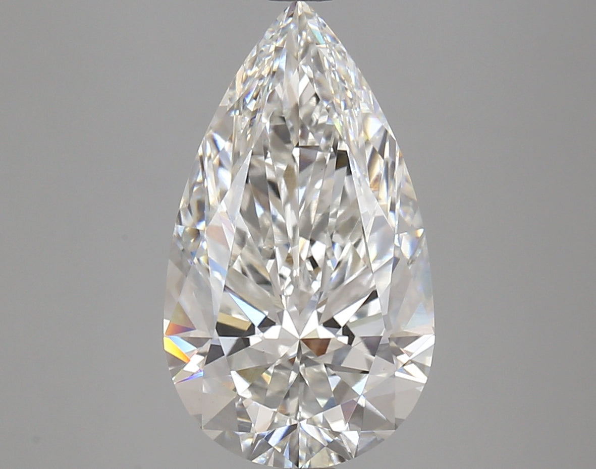 Pear 4.28ct G VS1