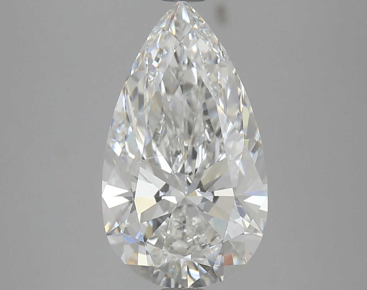 Pear 4.35ct G VS2