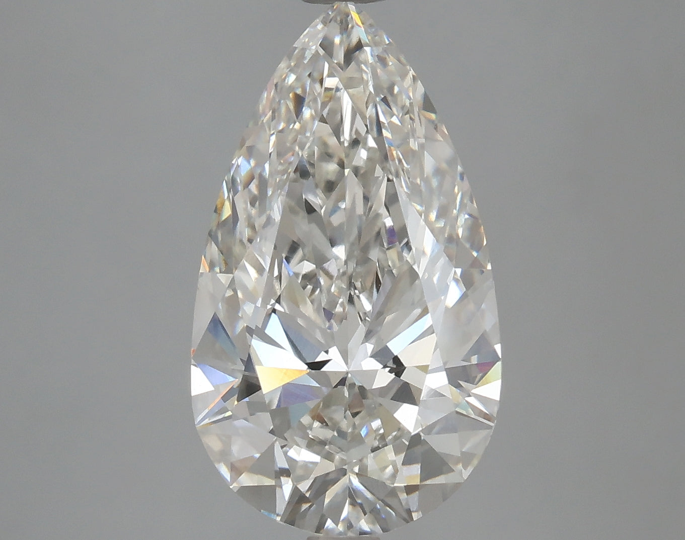 Pear 4.18ct G VVS2