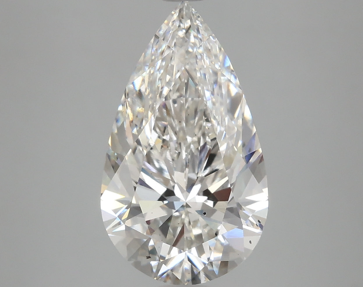 Pear 4.02ct F SI1