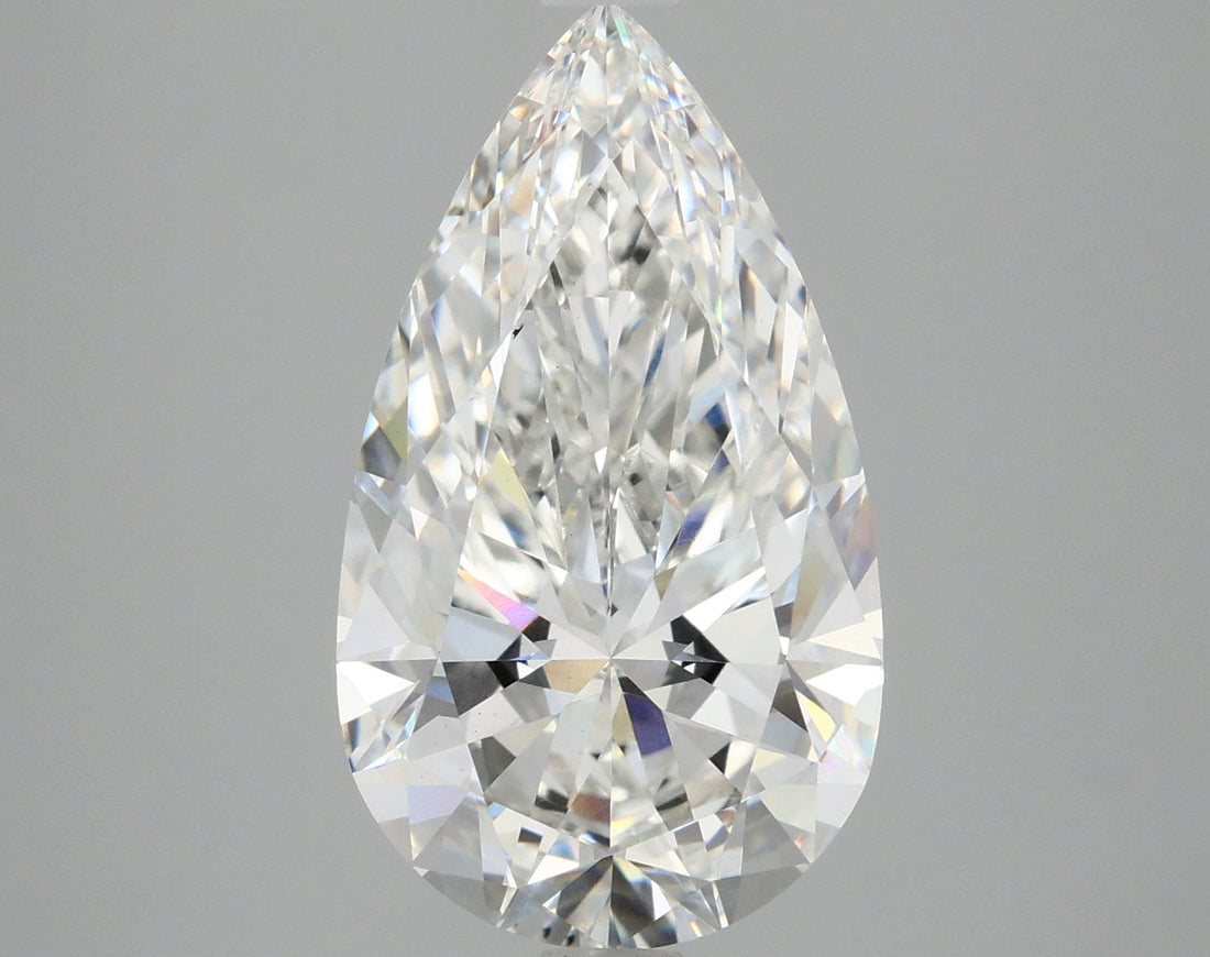 IGI 4.24ct F VS1 Pear