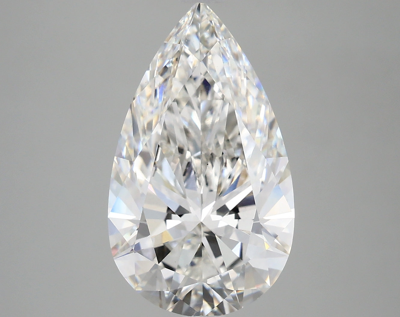 Pear 4.78ct G VS1