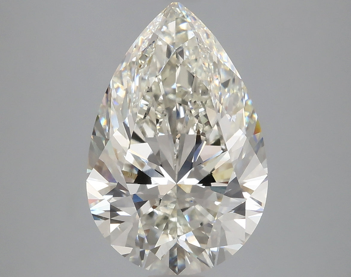Pear 4.36ct H VVS2
