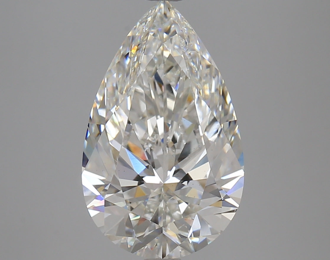 Pear 4.39ct G VS2