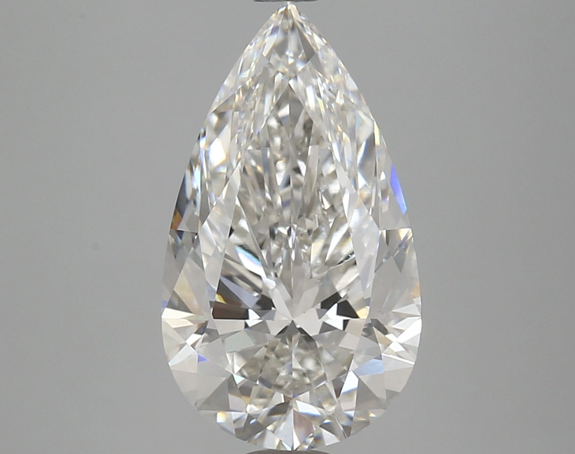 Pear 4.08ct G VS1