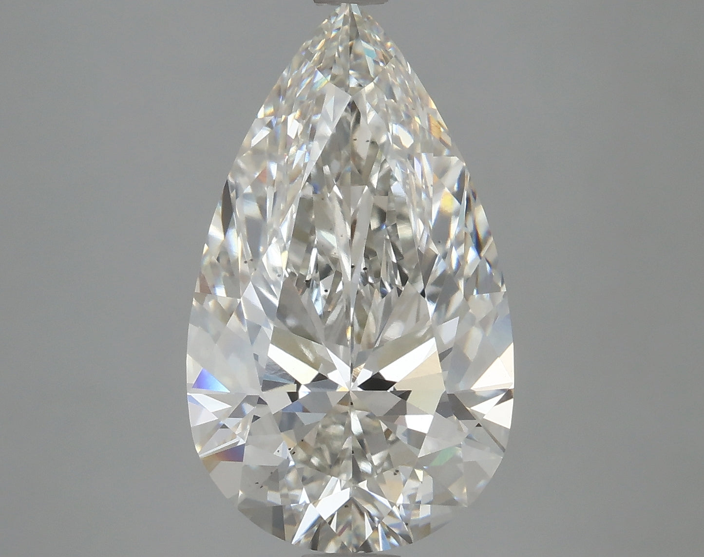 Pear 4.72ct H VS2