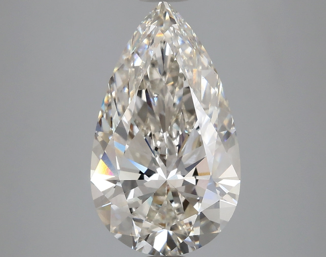 Pear 4.17ct H VS1