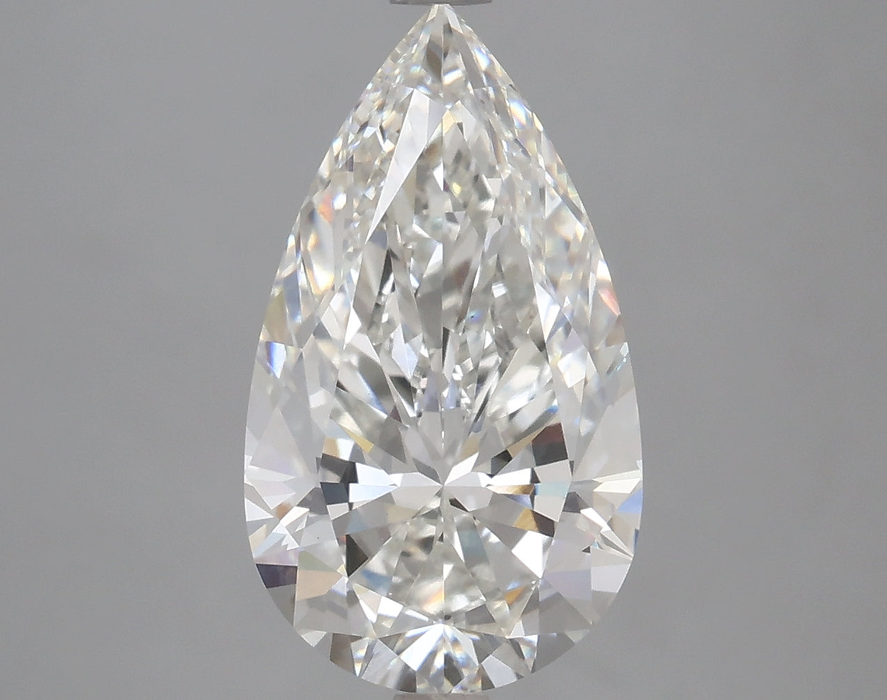 Pear 4.01ct G VVS2