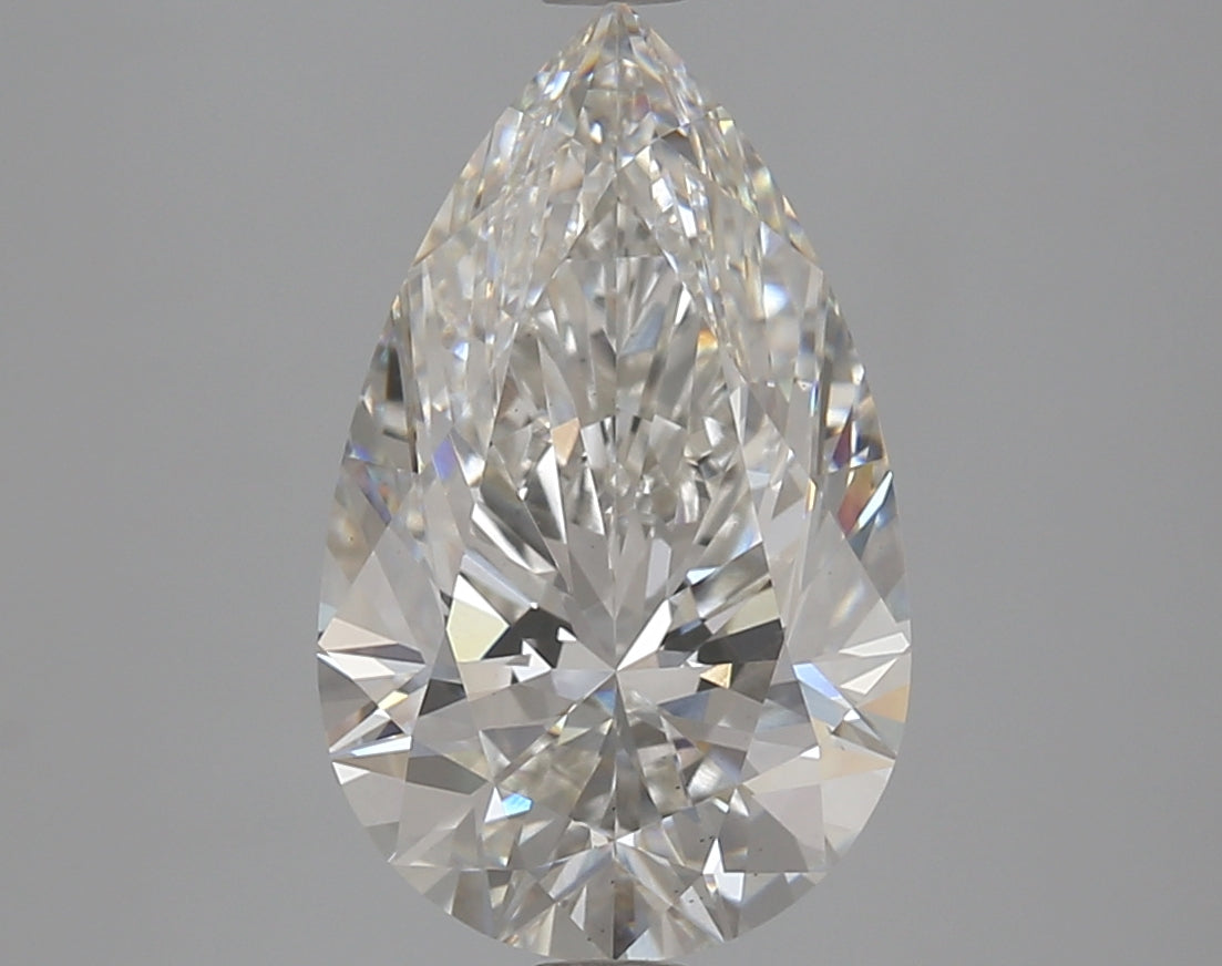 Pear 4.21ct G VS2