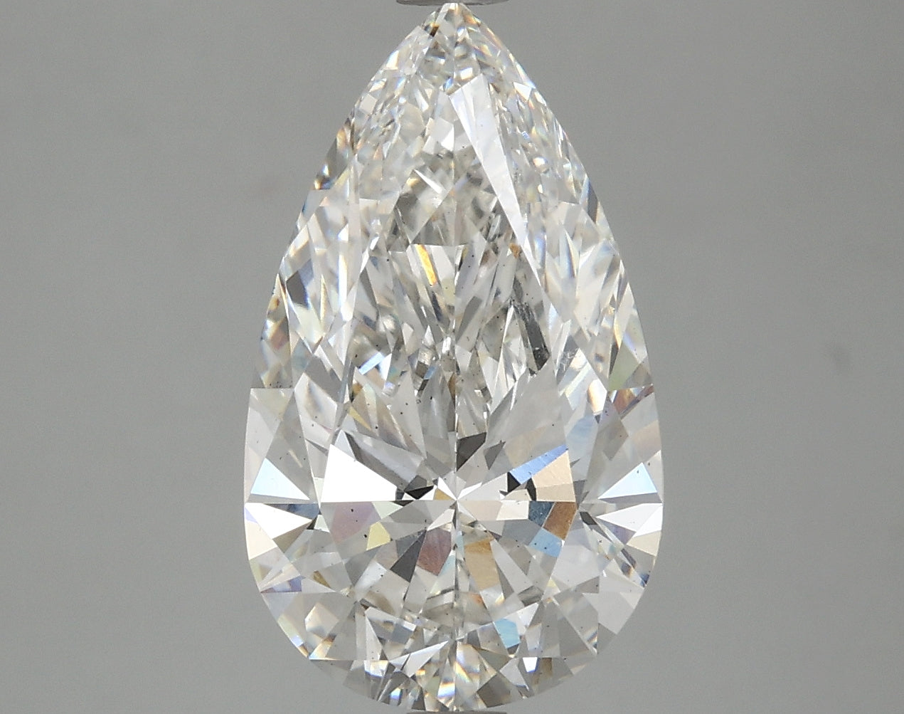 Pear 4.24ct G VS2
