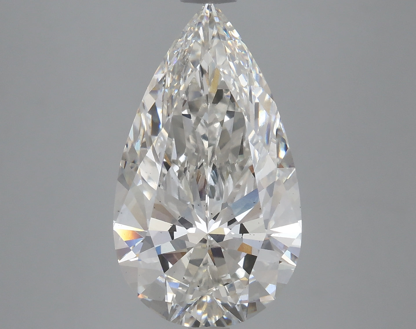 Pear 4.74ct G VS2