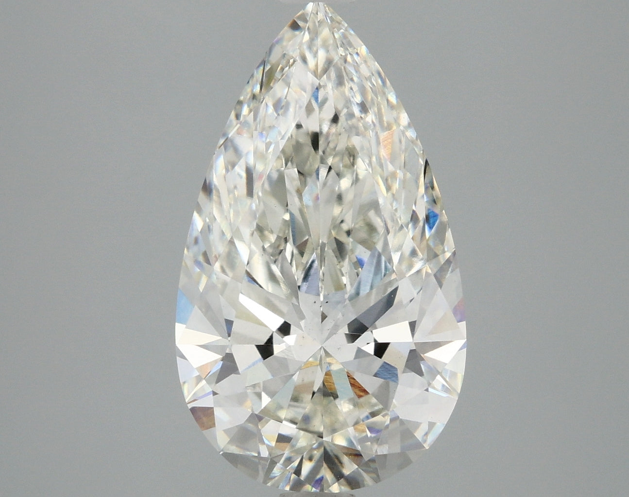 Pear 3.79ct H VS1