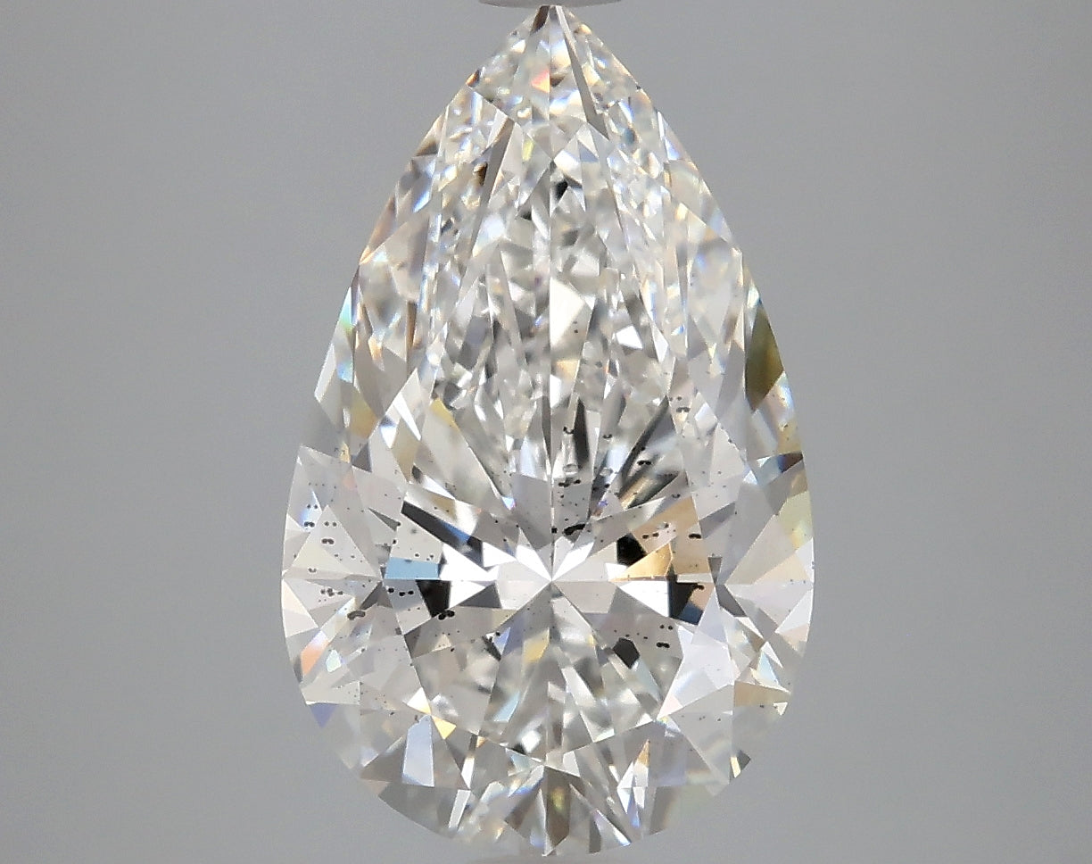Pear 4.39ct F SI1