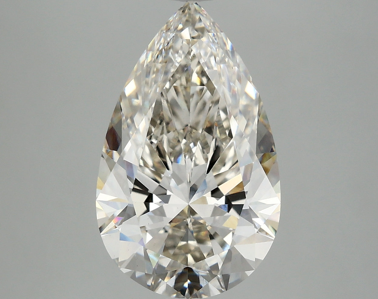 Pear 4.47ct I VS1