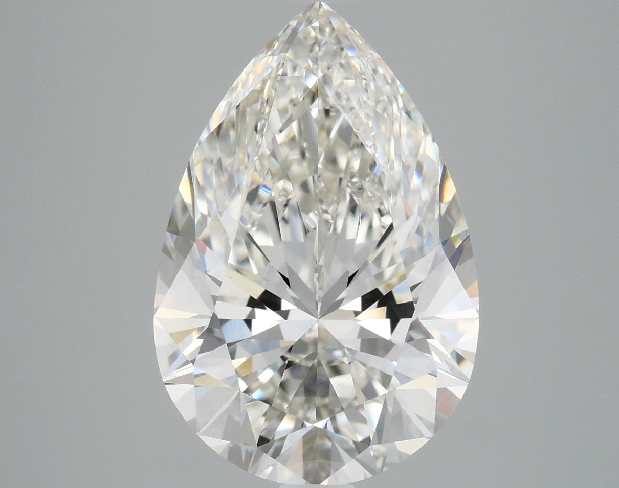 Pear 4.58ct G VS1