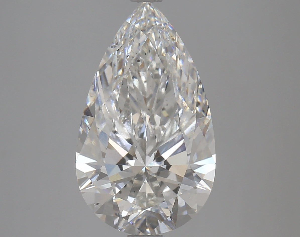 Pear 4.51ct F SI1