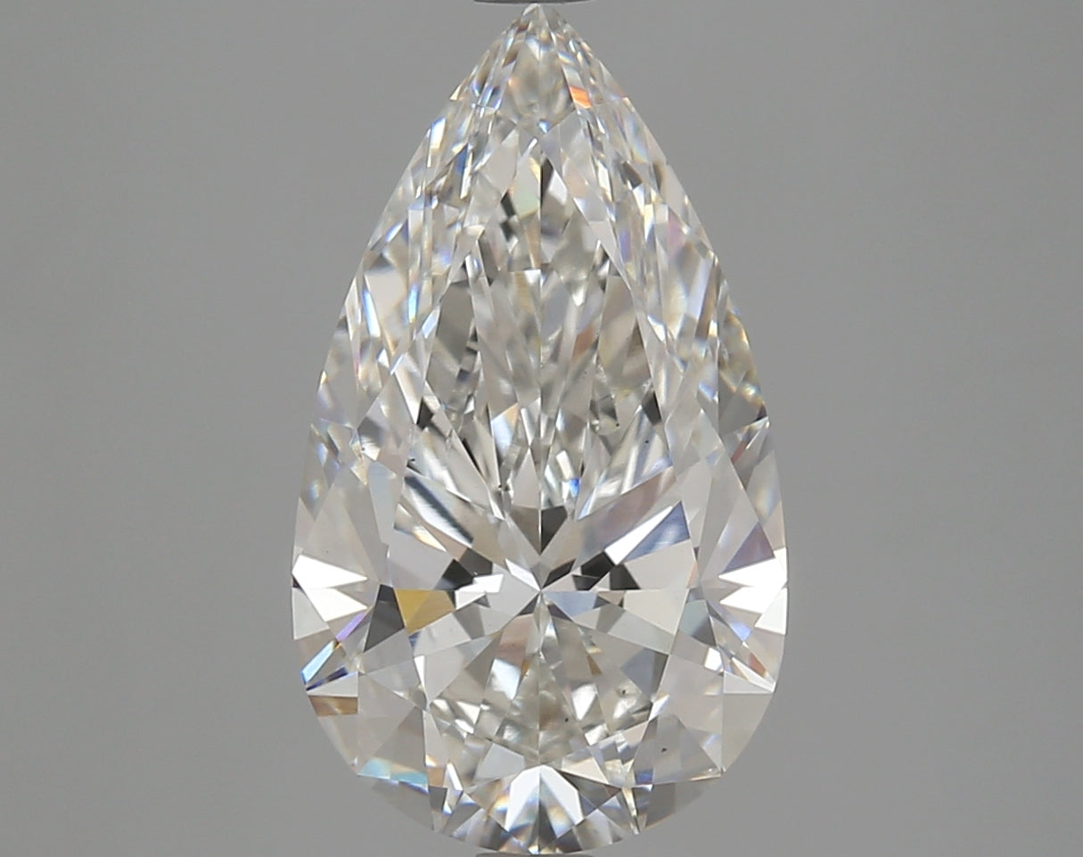 Pear 4.76ct G VS2