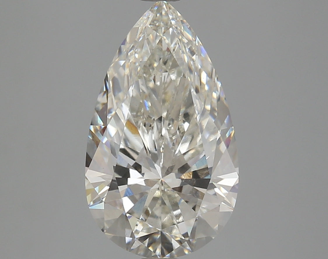 Pear 4.07ct H VS1