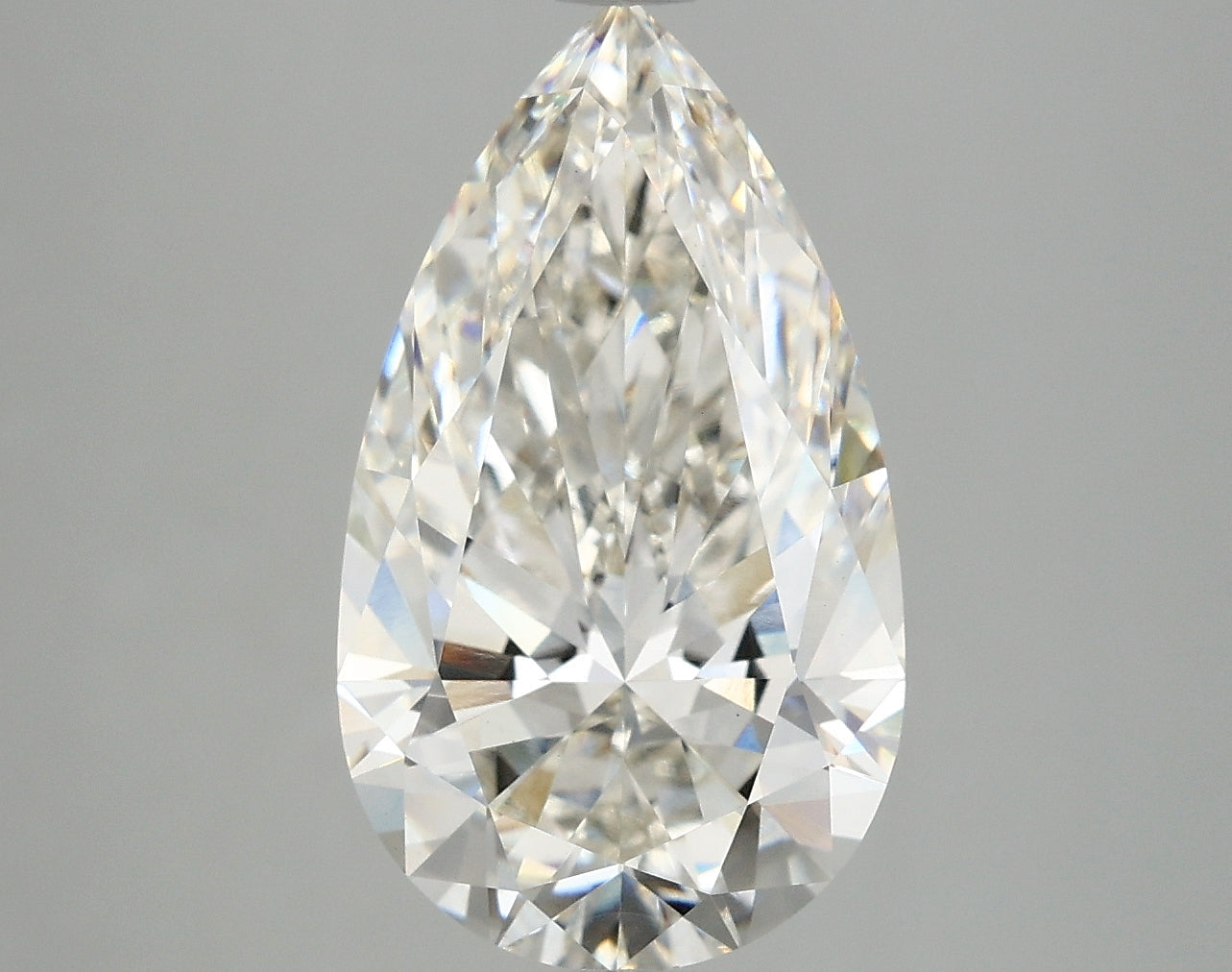 Pear 4.13ct H VVS2