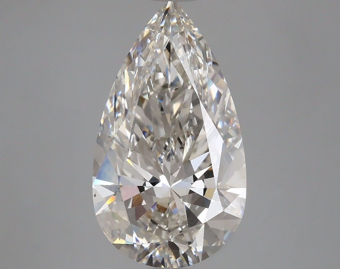 Pear 4.56ct H VS2
