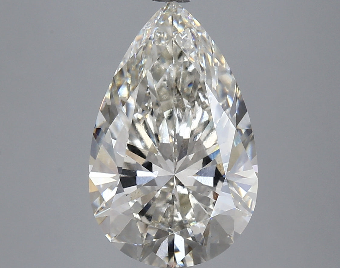 Pear 4.53ct I VS1