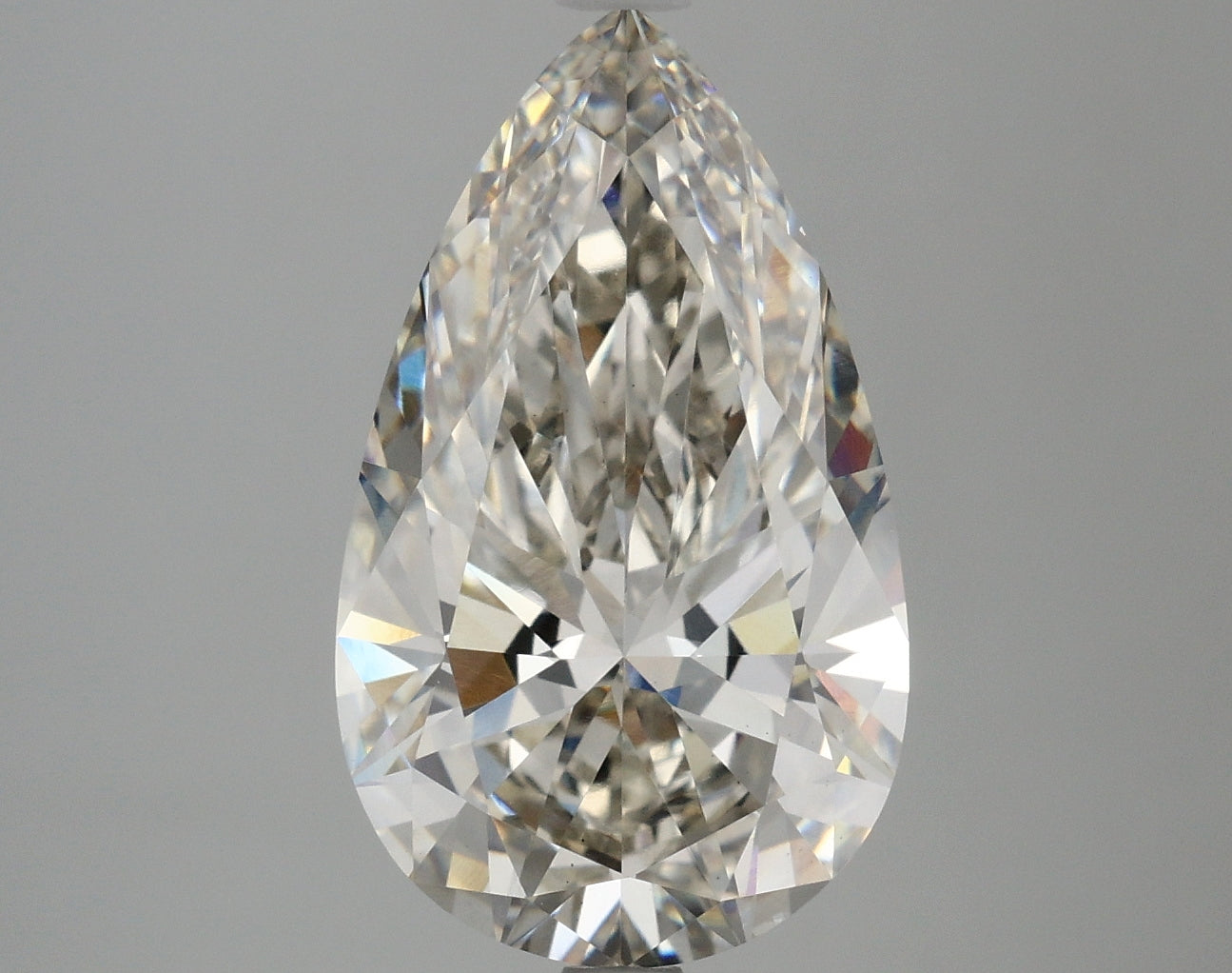 Pear 4.46ct I VS1