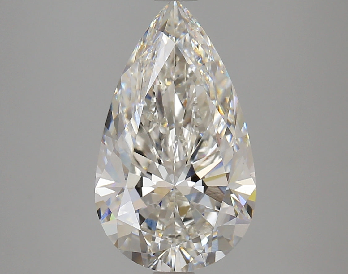 Pear 4.03ct G VS2