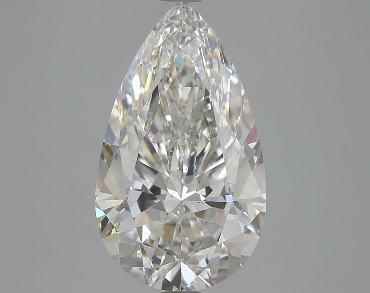 Pear 4.86ct G VS2