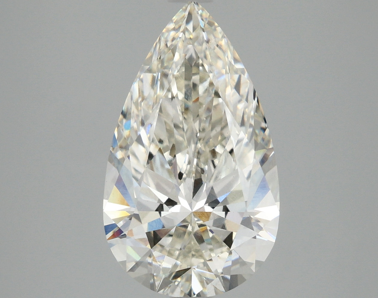 Pear 3.69ct H VS1