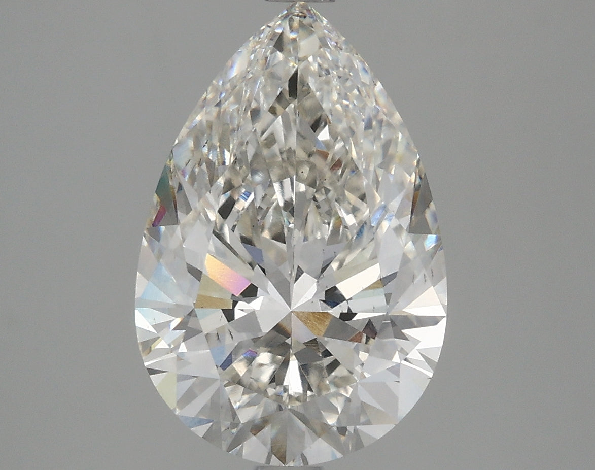 Pear 4.09ct H VS2