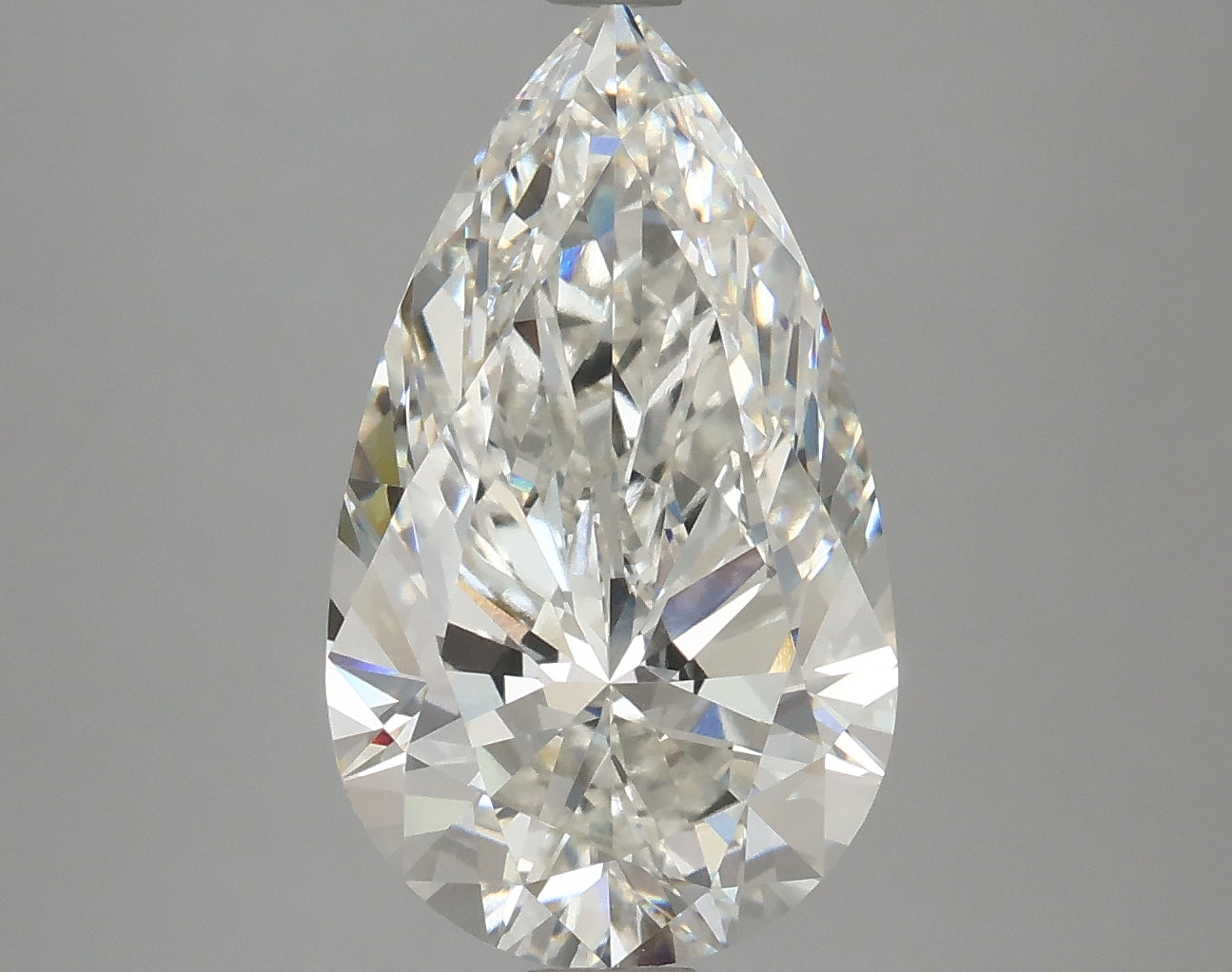 Pear 4.19ct H VVS2