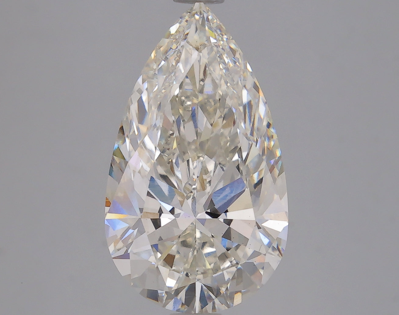Pear 3.81ct H VS1